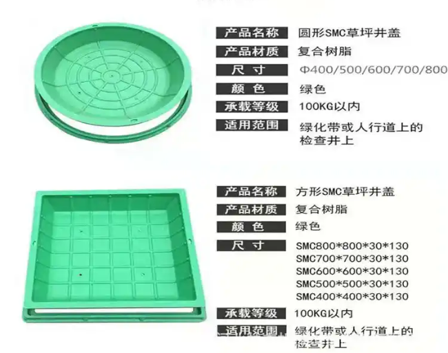 上虞树脂复合种植井盖展示